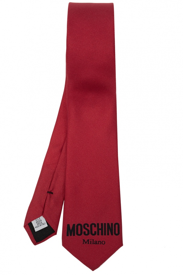 Moschino Tie with logo